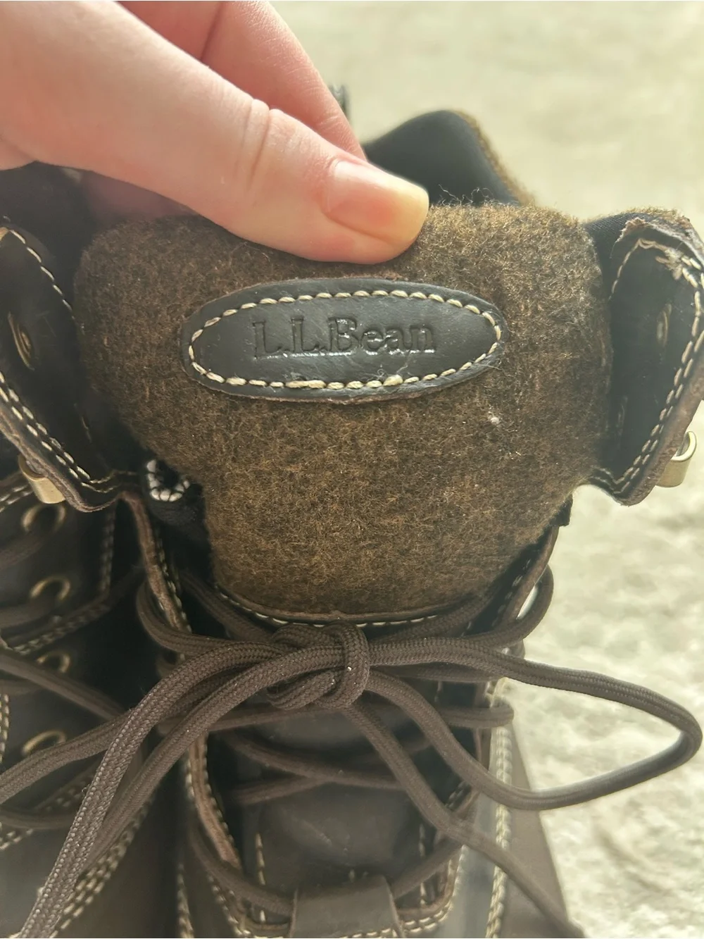 L.L. Bean men’s size